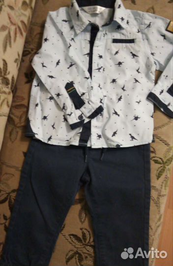 Нарядный комплект для мальчика 80-86