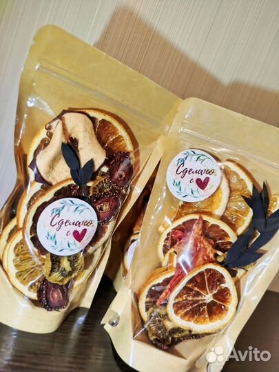 Фруктовые чипсы ассорти