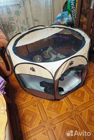 Вольер-манеж тканевый для животных