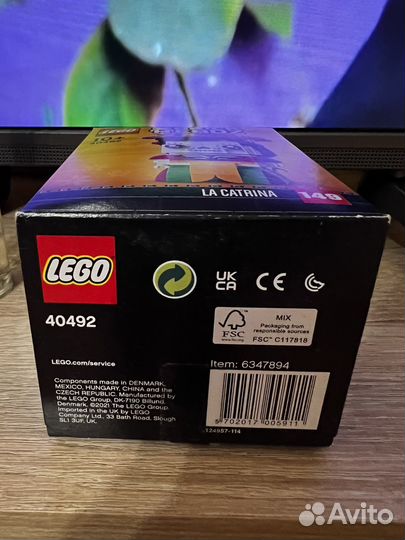 Lego brick headz LA catrina