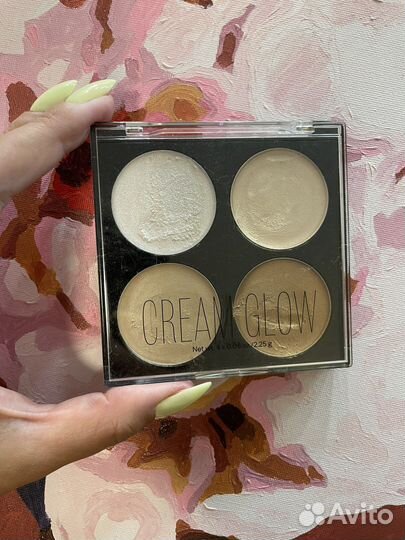 Палетка кремовых хайлайтеров H&M