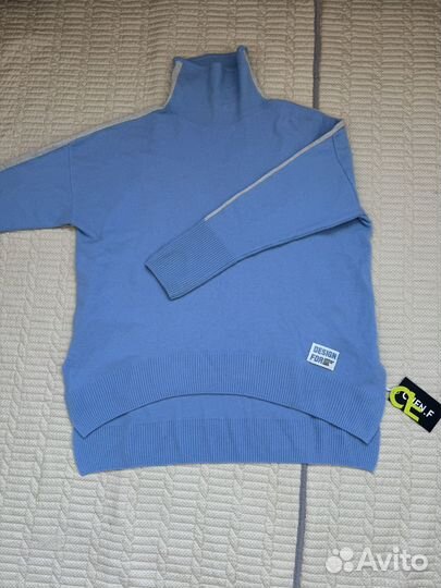 Тонкий кашемировый свитер onesize 44-50