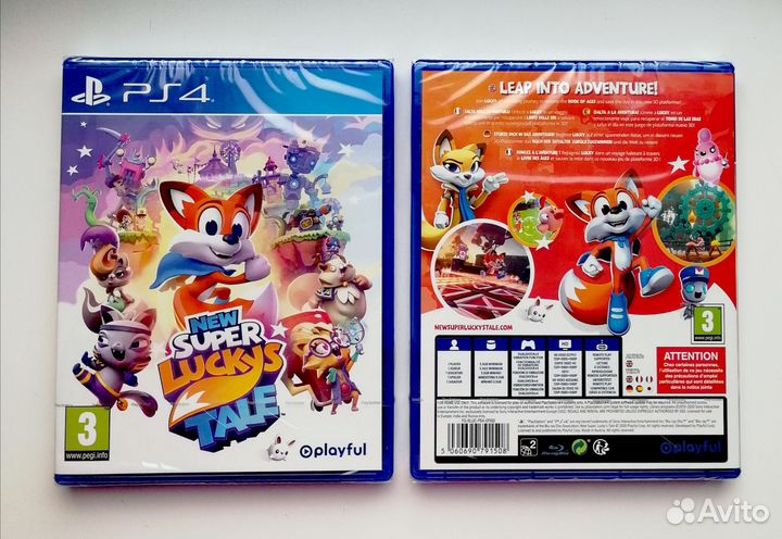 Eternal cylinder PS4, New Super Lucky's Tale PS4