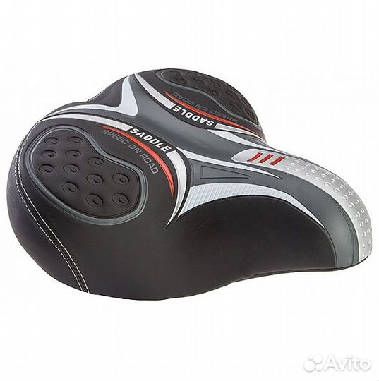 Сиденье велосипедное широкое. Новое