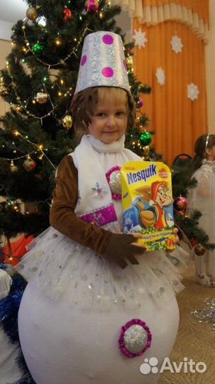 Снеговик, костюм новогодний, для фотосессий