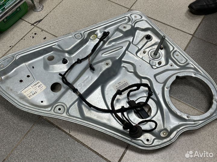 Стеклоподьемник задний левый vw passat b5