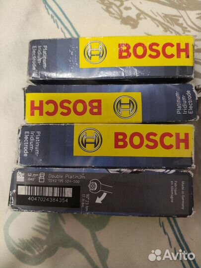 Bosch Свеча зажигания VR7SPP33 0242135524, 4шт