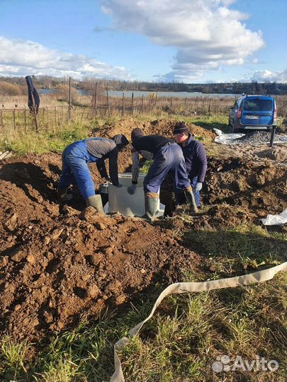 Монтаж автономной канализации