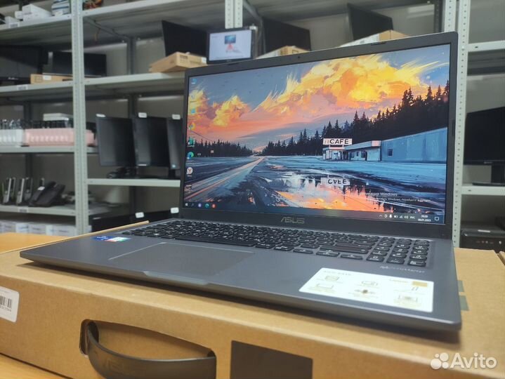 Ноутбуки asus X515 bq750 i5-1135g 8/256гб