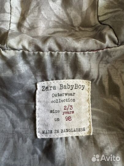 Ветровка для мальчика Zara 98