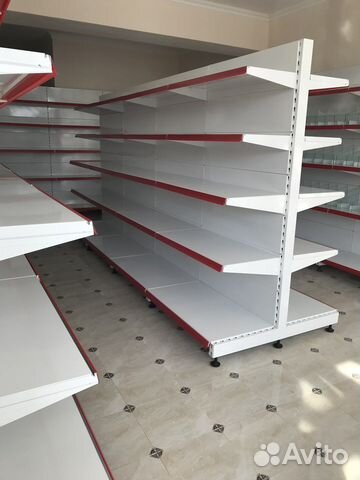 Стеллаж островной высота 2150 /5 полок