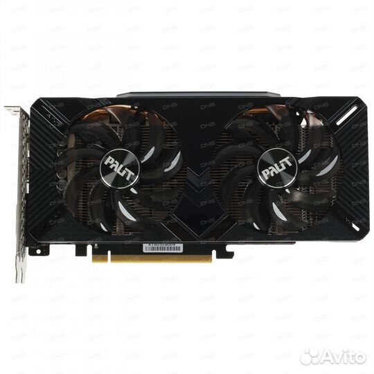 Видеокарта Palit GeForce GTX 1660 dual OC 6 гб