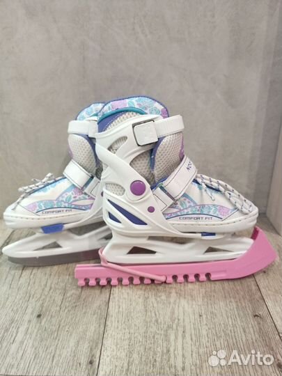 Коньки для девочки раздвижные 26-31