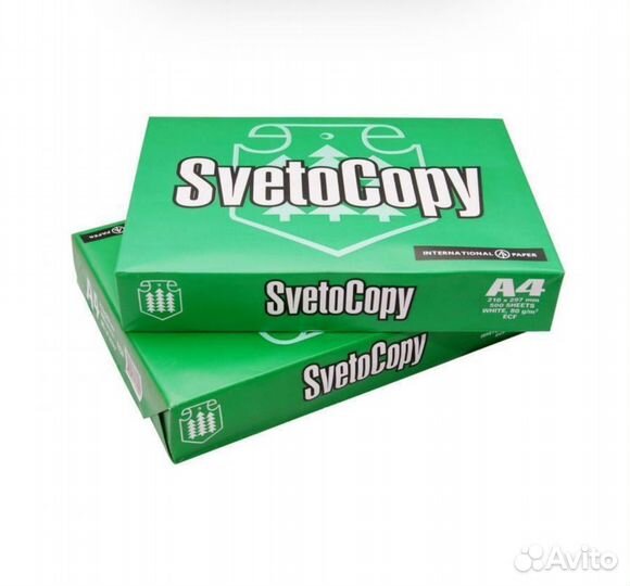 Бумага a4 белая Svetocopy