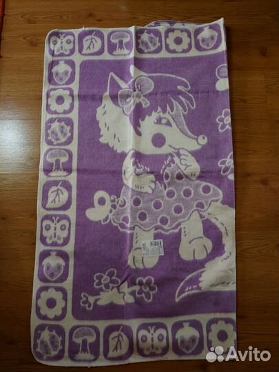 Одеяло байковое детское