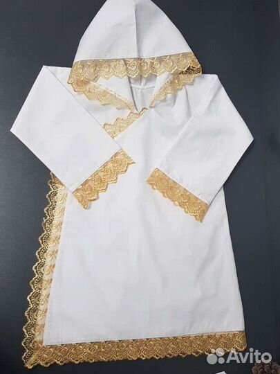 Крестильные рубашки под заказ и в наличии