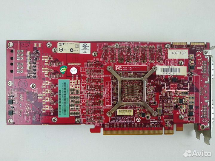 Видеокарта AMD (ATI) Radeon HD4870 1Gb HIS рабочая