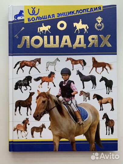 Большая энциклопедия о лошадях новая