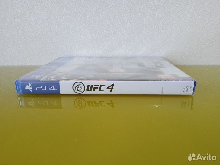 Новый диск UFC 4 Ps4