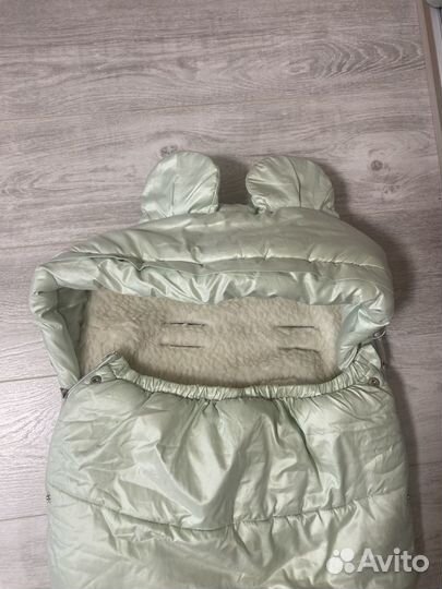 Зимний конверт в коляску