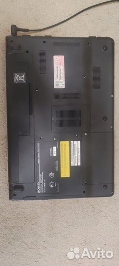 Ноутбук sony vaio