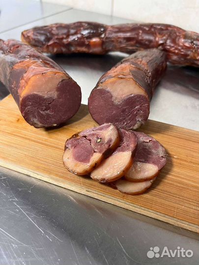 Казы из конины сырокопченые