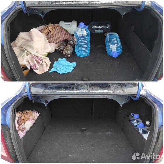 Боковые органайзеры в багажник LADA granta седан