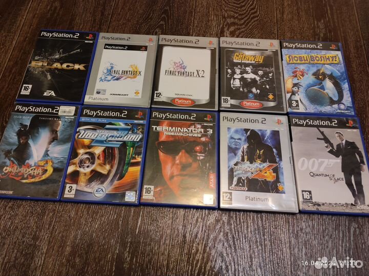 Sony playstation 2 диски лицензия