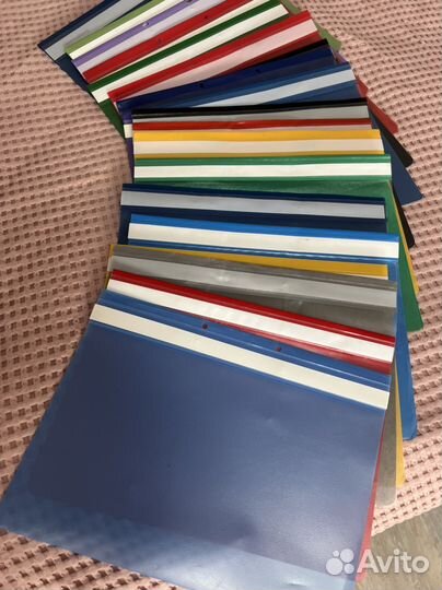 Папки пластиковые