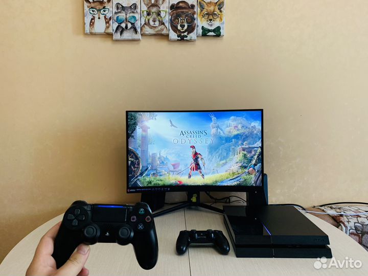 Ps 4, 33 игры Hogwarts Legacy,Assassin,GTA5