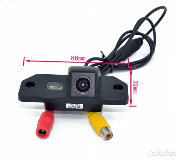 Камера заднего вида для Ford Focus седан, Mondeо