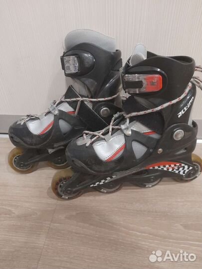 Роликовые коньки детские раздвижные