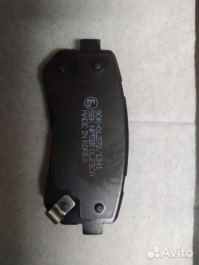 Тормозные колодки задние sangsin brake SP1187