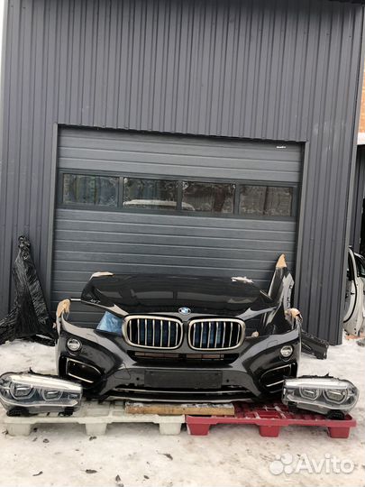 Bmw x6 f16 бампер передний