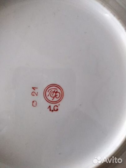 Детские тарелки СССР. Чашка Дулево