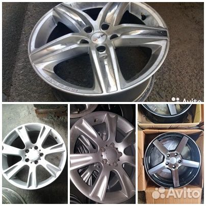 Диски литые б-у Oz R17 5x114.3 4шт подбор