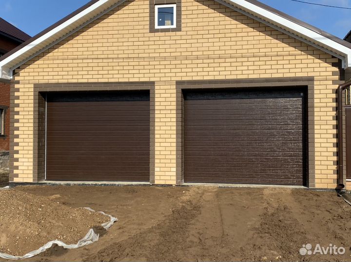 Автоматические гаражные секционные ворота