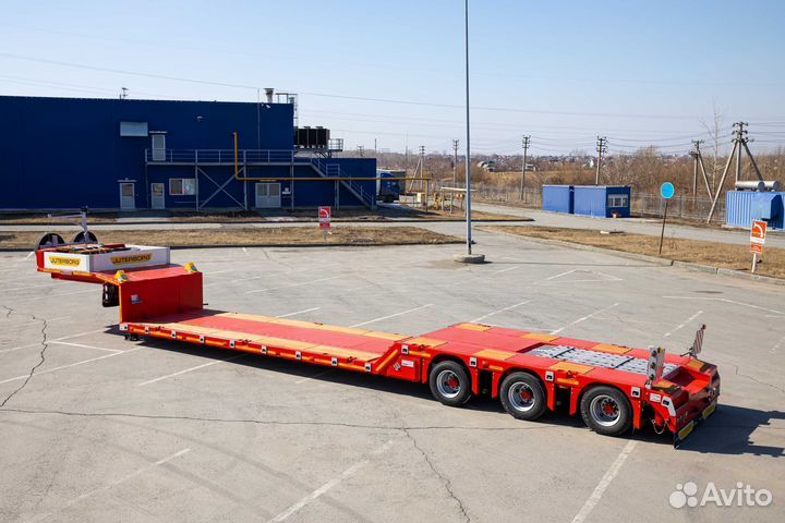 Полуприцеп трал (тяжеловоз) Juterborg 985234, 2024