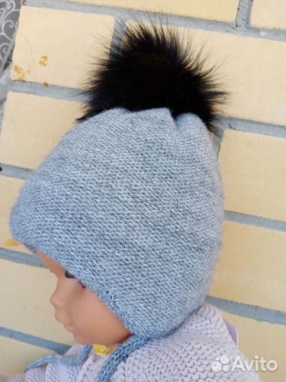 Шапка зимняя для девочки