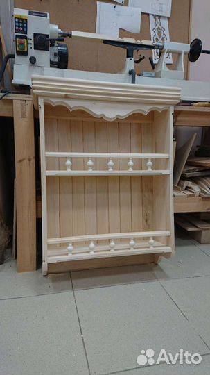 Кухонная полка в стиле прованс