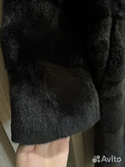 Шуба из искусственного меха