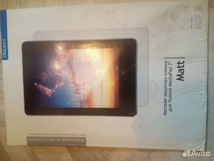 Пленка матовая для Huawei MediaPad 7