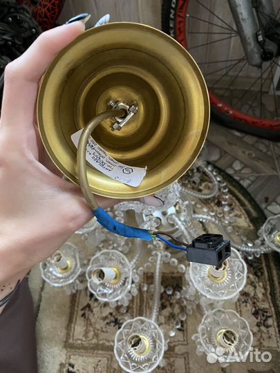 Люстра хрустальная