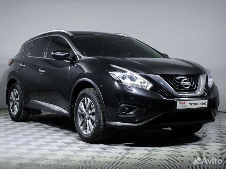 Nissan Murano 3.5 CVT, 2018, 95 319 км