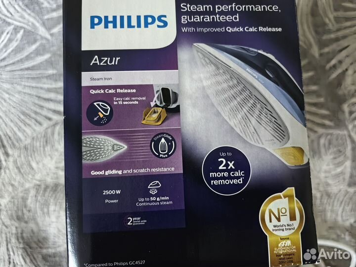 Утюг Philips azur GC 4556