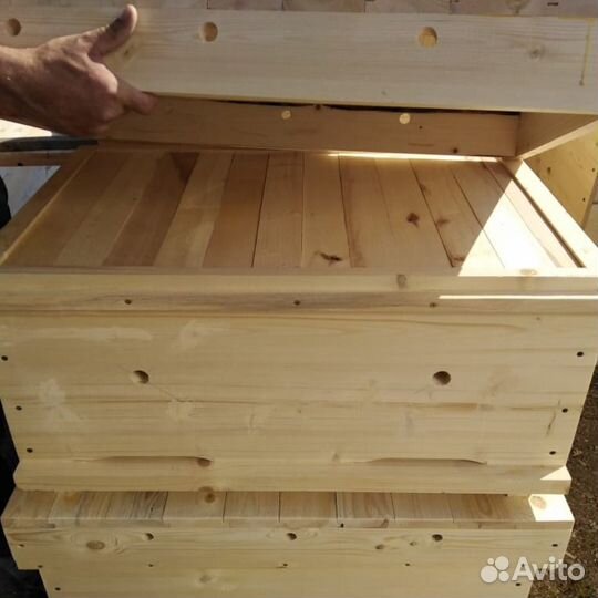 Улей лежак на 16 рамок. Деревянный