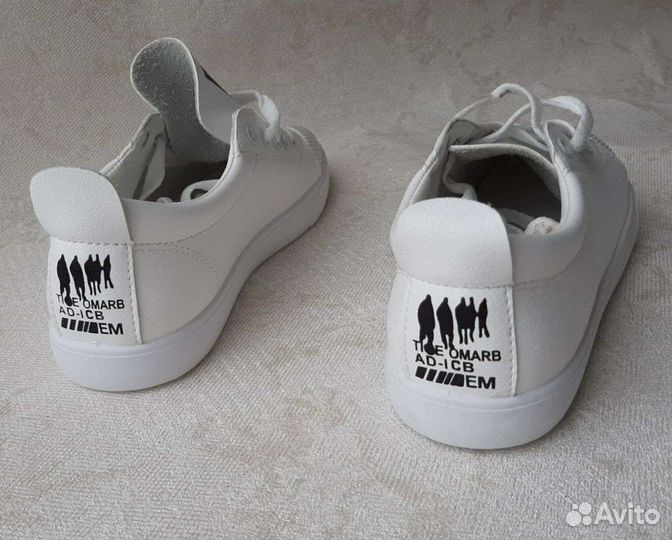 Кеды белые женские новые
