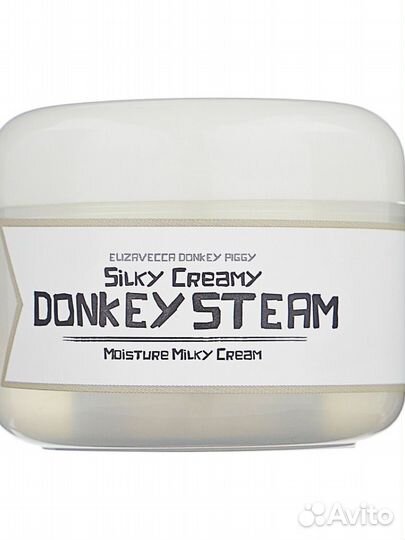 Крем для лица elizavecca donkey piggy silky cream