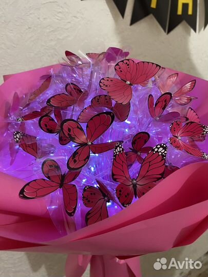 Букет из бабочек