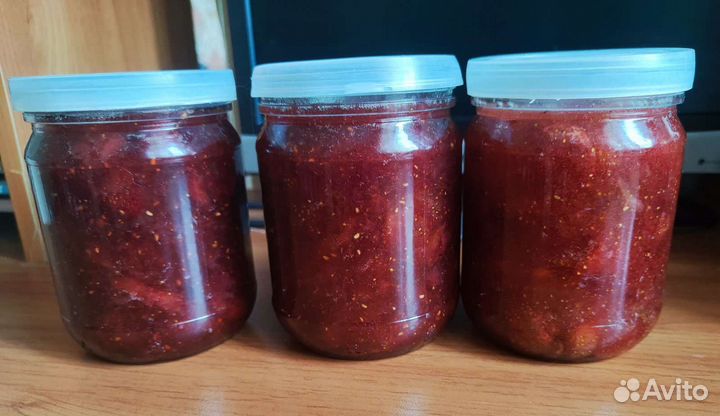 Малиновое варенье не вареное и клубничное